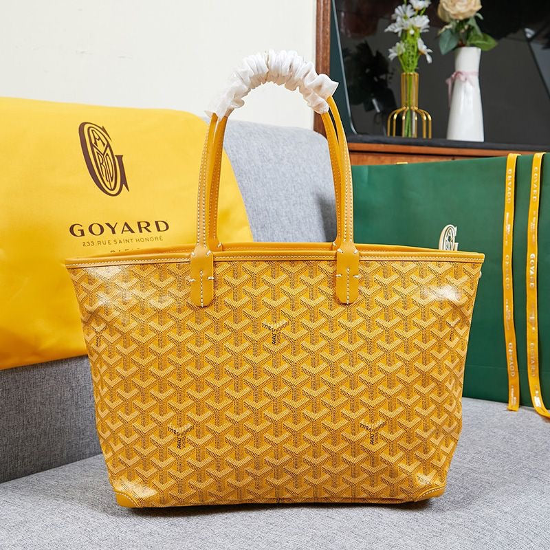 - Goyard Artois Tote In Goyardine Canvas PM-GM-11 Colors ✨ - buyonlinebehappy