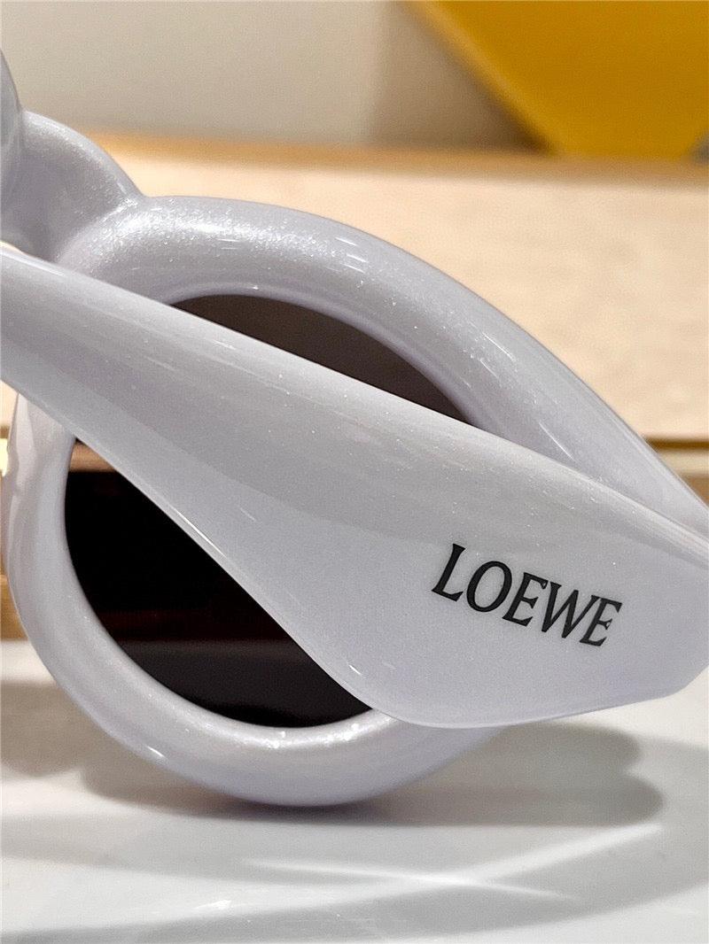 1 2024 New Season LOEWE Inflated round-frame Sunglasses 🖤 - buyonlinebehappy