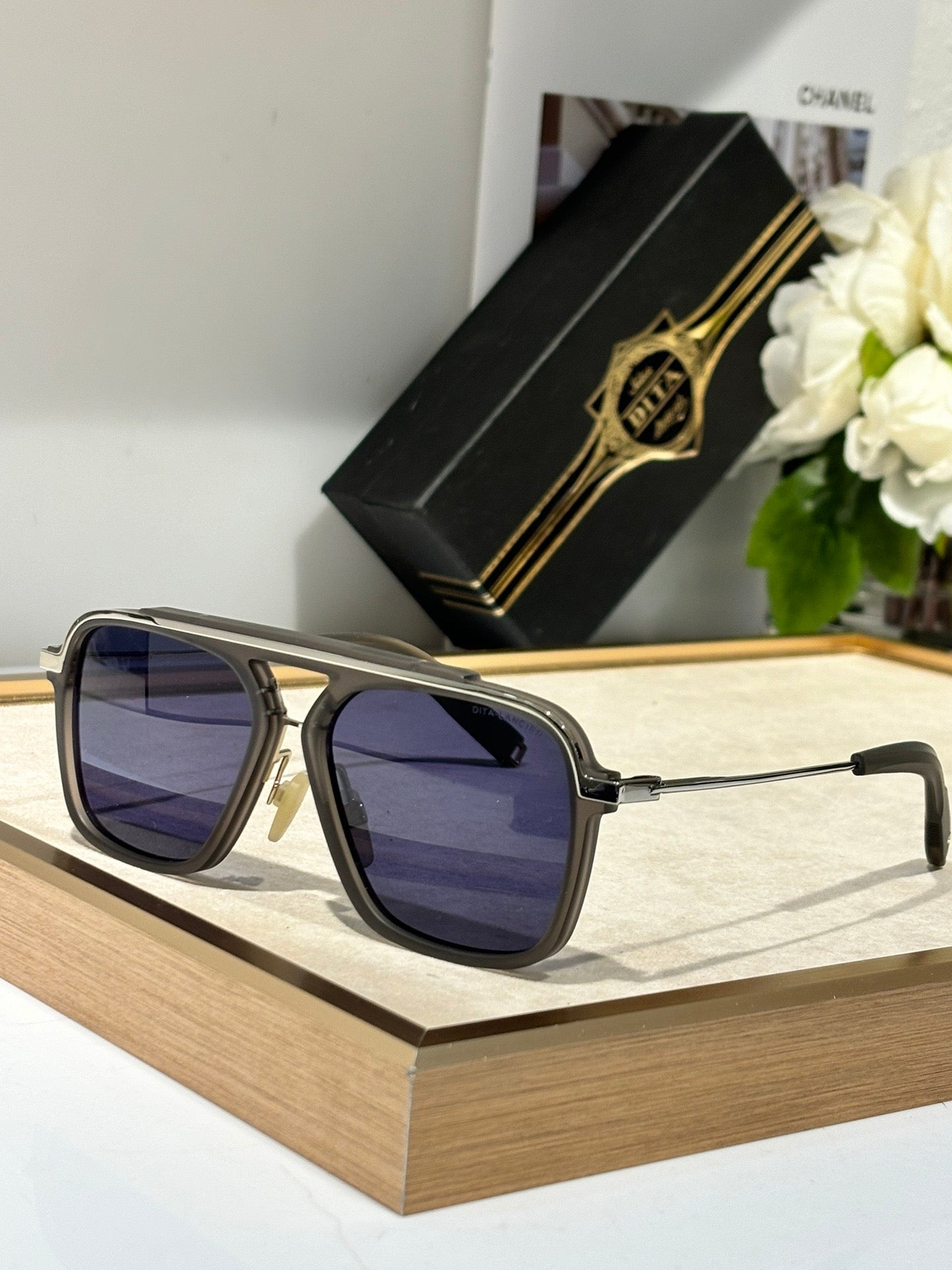 DITA Eyewear LANCIER LSA-400 Aviator frame Sunglasses 🔱 - buyonlinebehappy