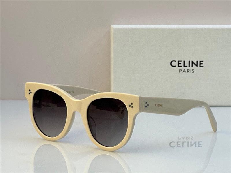 ✨Celine BOLD 3 DOTS CL 4003 IN 01B Round Women's Sunglasses - buyonlinebehappy