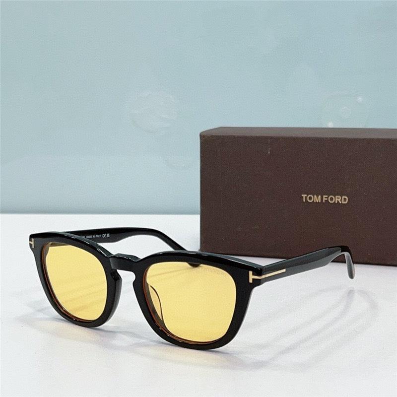 TOM FORD SOFT ROUND HORN SUNGLASSES {RETAIL PRICE $1690} - buyonlinebehappy