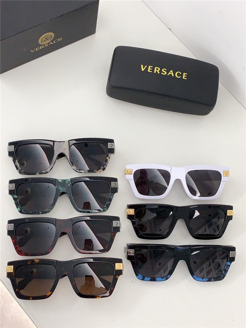 Versace VE4464 GB1/87 53-19 Square Women's SUNGLASSES ✨ - buyonlinebehappy