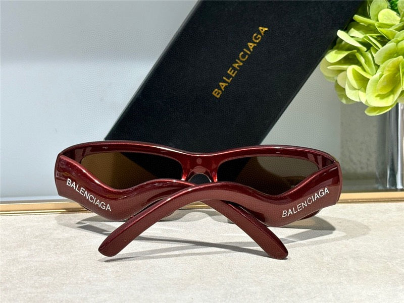 BALENCIAGA BB 0320S Hamptons Injected acetate Sunglasses 👽 - buyonlinebehappy