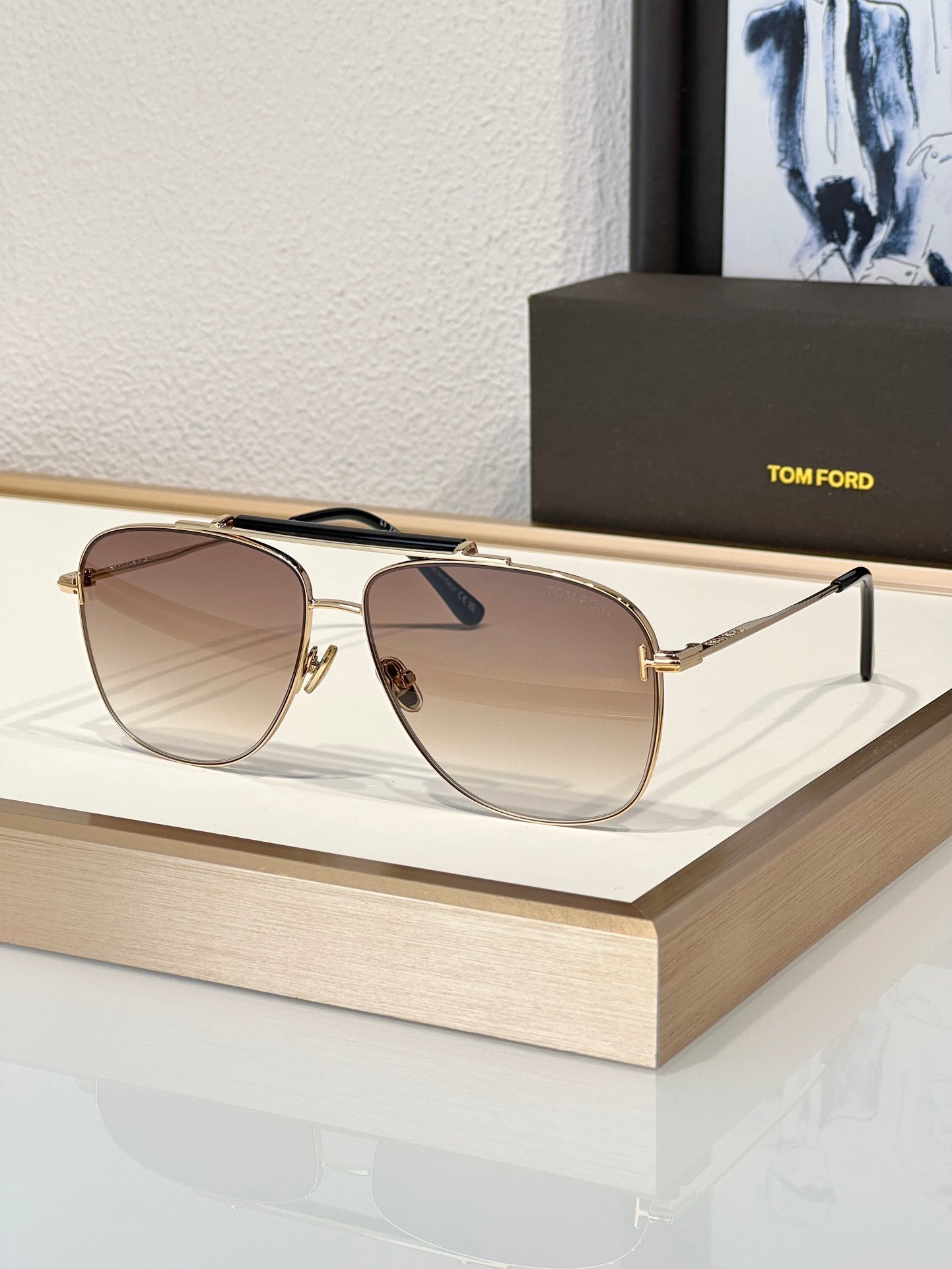 TOM FORD FT 1017 JADEN - 28N SHINY ROSE GOLD | SUNGLASSES 🔱 - buyonlinebehappy