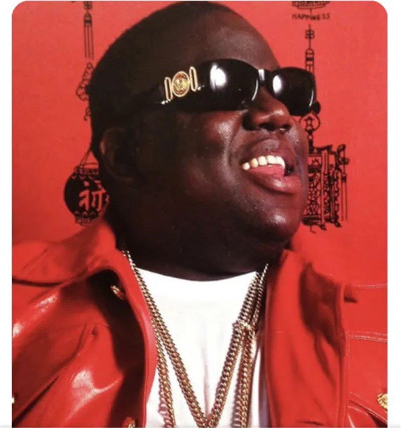 Ultra RaRe VINTAGE VERSACE SUNGLASSES 413/A Notorious B.I.G worn  ✨ - buyonlinebehappy