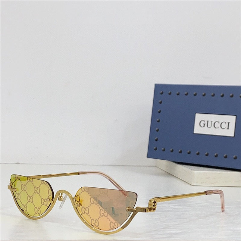 Gucci Cat-Eye Frame GG1603S-003 Women's Sunglasses ✨ - buyonlinebehappy