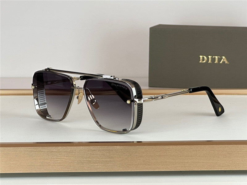 Dita Eyewear LIMITED EDITION Mach Six square-frame Men's Sunglasses 👑 - buyonlinebehappy