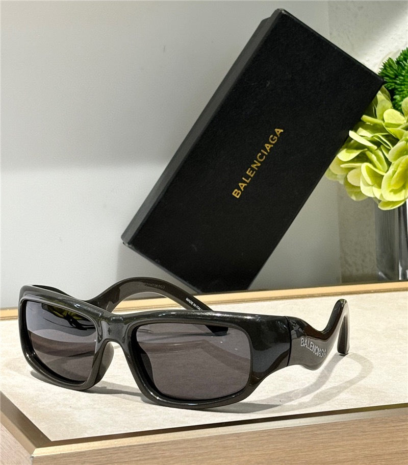 BALENCIAGA BB 0320S Hamptons Injected acetate Sunglasses 👽 - buyonlinebehappy