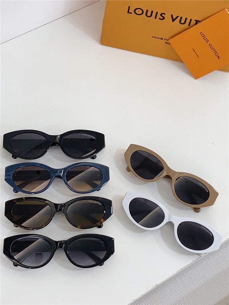 Louis Vuitton Z2104W LV GO-14 Cat Eye Women's Sunglasses ✨ - buyonlinebehappy