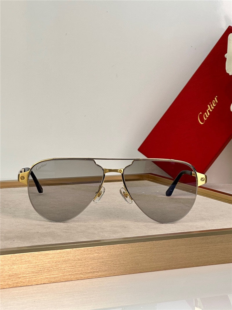 Cartier CT0386S 003 Sunglasses Men's $1295  ✨ - buyonlinebehappy