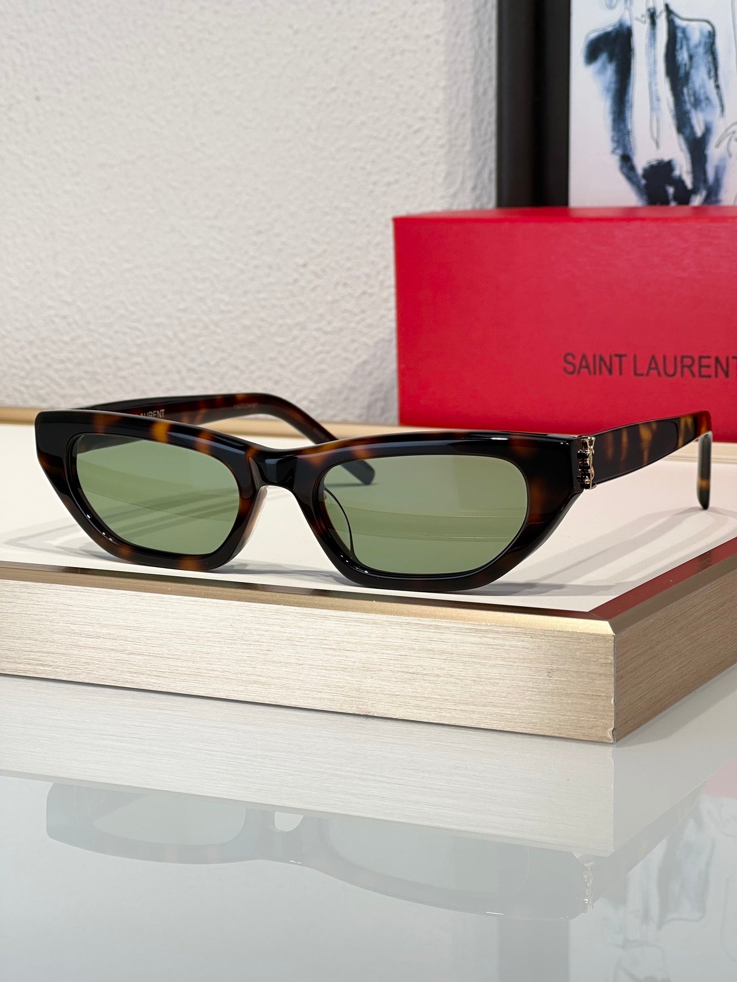 -  YSL Saint Laurent SL M126 cat-eye sunglasses ✨ - buyonlinebehappy