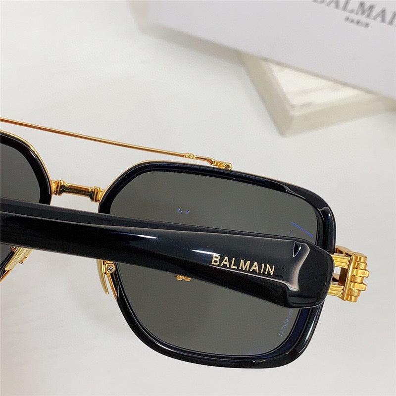 BALMAIN TITAN - BPS 146B 59 Gold-Silver-Black✨ - buyonlinebehappy