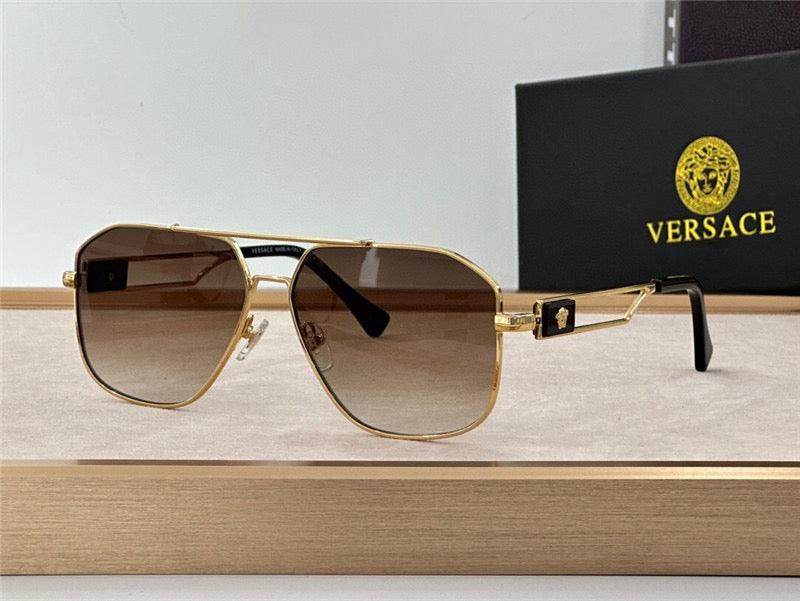 Versace VE1287 59mm Pilot Unisex Sunglasses ✨ - buyonlinebehappy