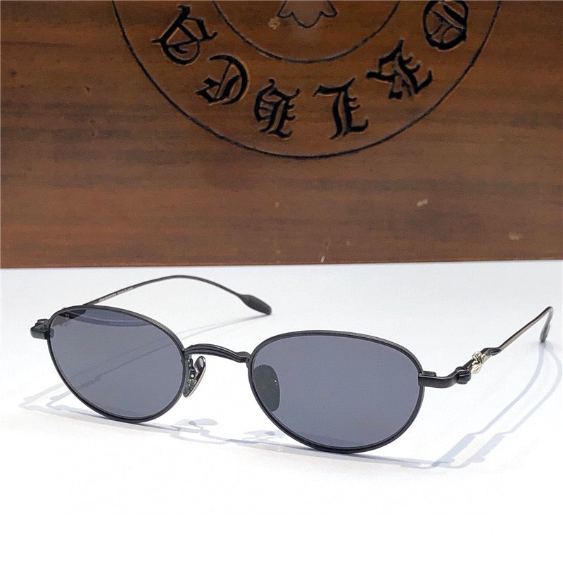 Chrome Hearts Sunglasses Round 4 STYLE🔱 - buyonlinebehappy