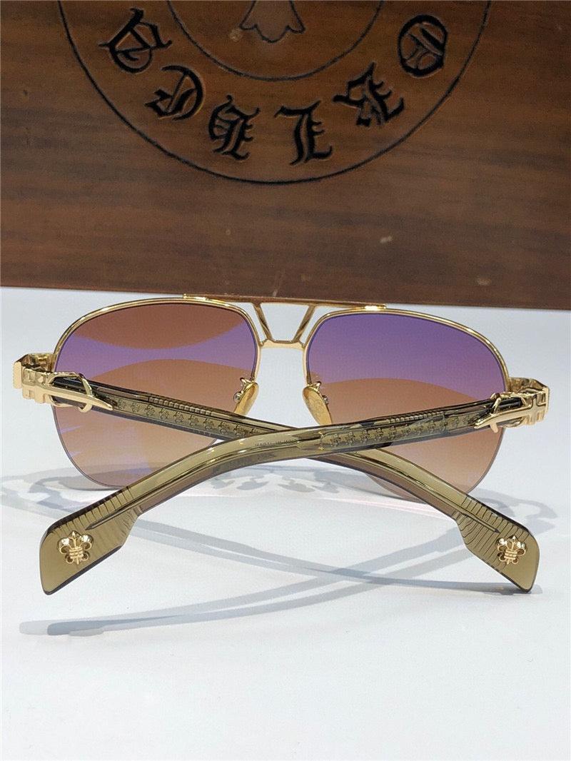 CHROME HEARTS CRH8253 men's Sunglasses ⚜️ - buyonlinebehappy