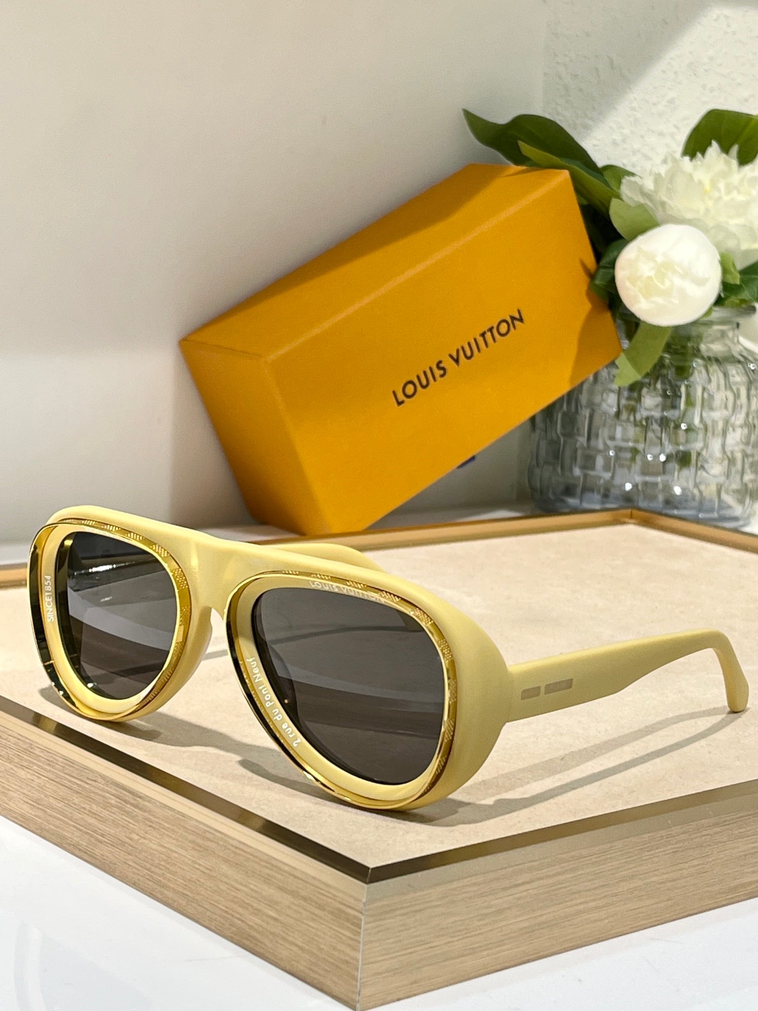 Z2445U Louis Vuitton Super Vision Pilot Sunglasses ✨ - buyonlinebehappy