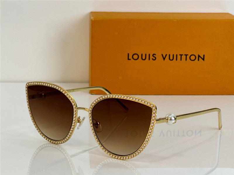 Louis Vuitton Z1995U LV Pearl Cat Eye Sunglasses✨ - buyonlinebehappy