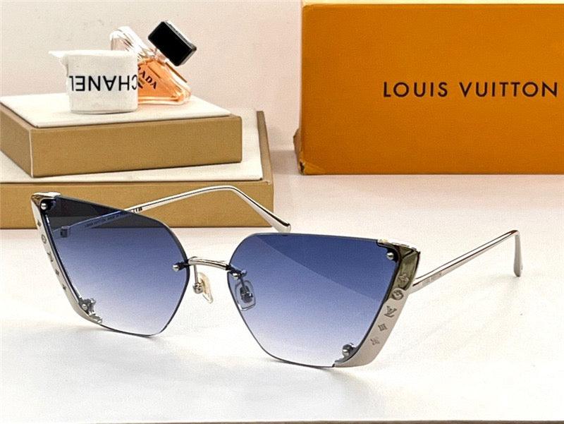 Louis Vuitton Z1993U LV Moon Metal Cat Eye Women's Sunglasses ✨ - buyonlinebehappy