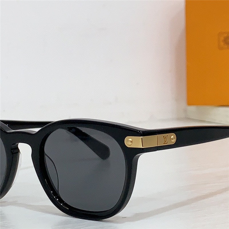 Louis Vuitton LV Signature Square Round Sunglasses Unisex Z1963U✨ - buyonlinebehappy