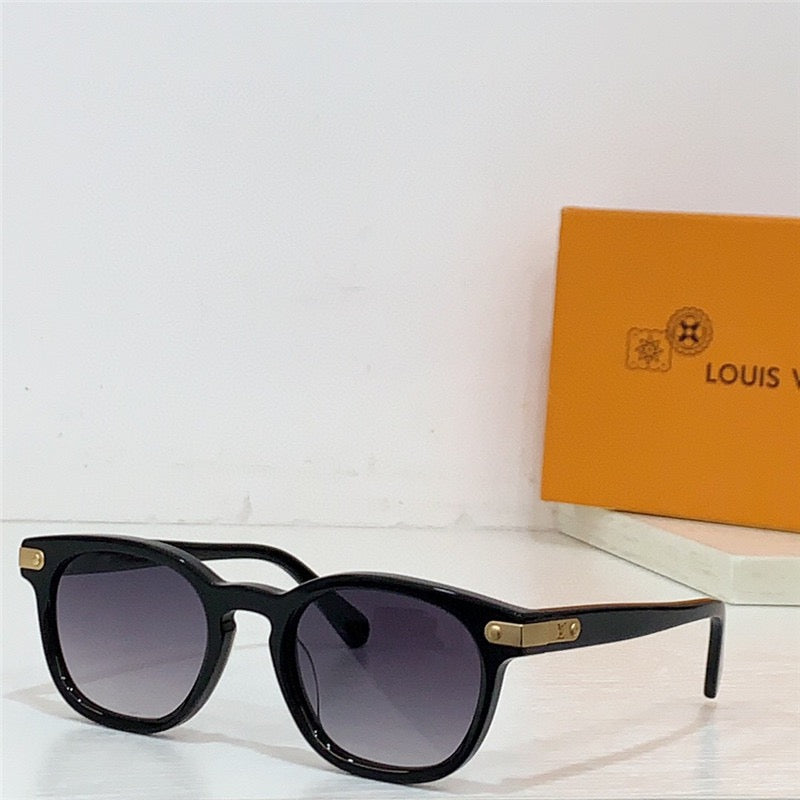 Louis Vuitton LV Signature Square Round Sunglasses Unisex Z1963U✨ - buyonlinebehappy