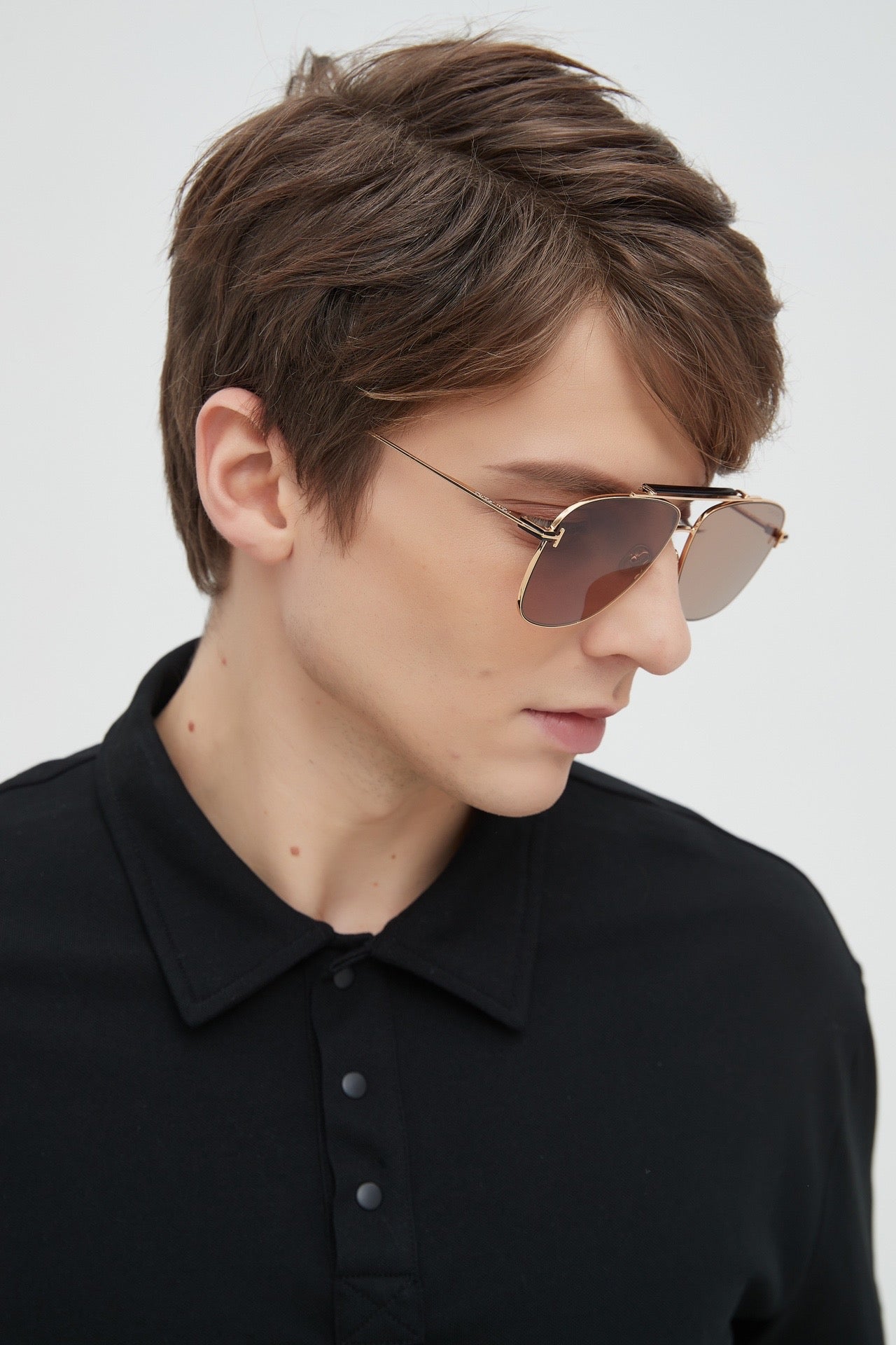 TOM FORD FT 1017 JADEN - 28N SHINY ROSE GOLD | SUNGLASSES 🔱 - buyonlinebehappy