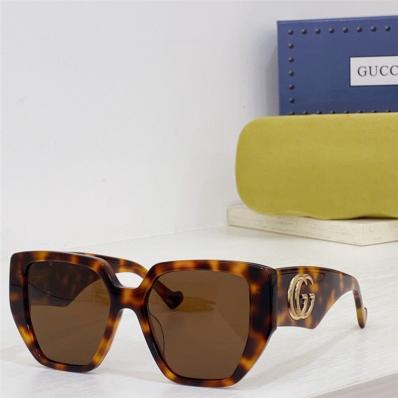 Gucci Geometric GG0956S 001 54mm 956 Women's Sunglasses ✨ - buyonlinebehappy