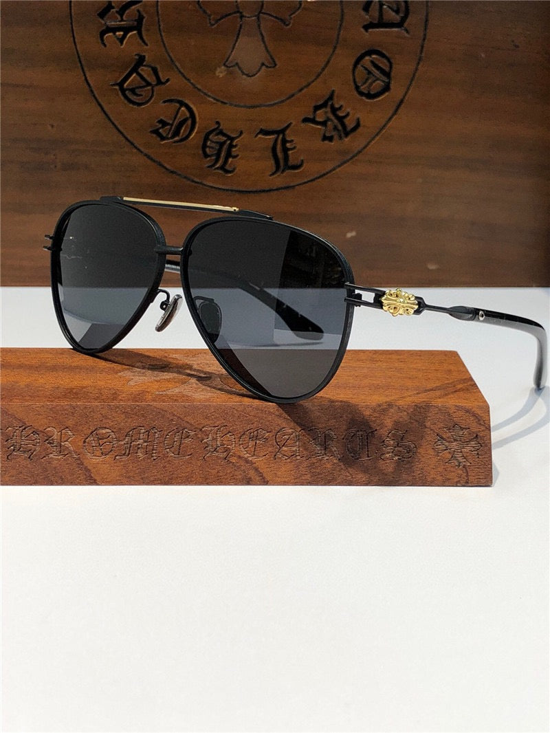 Chrome Hearts 8186 square-frame tinted sunglasses ⚜️ - buyonlinebehappy