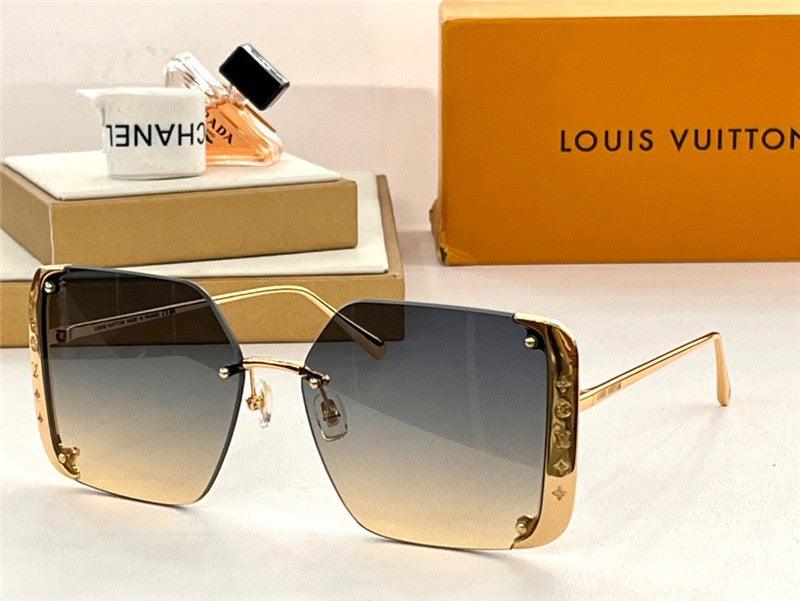 Louis Vuitton Z1994U LV Moon Metal Square Sunglasses Women's Sunglasses ✨ - buyonlinebehappy