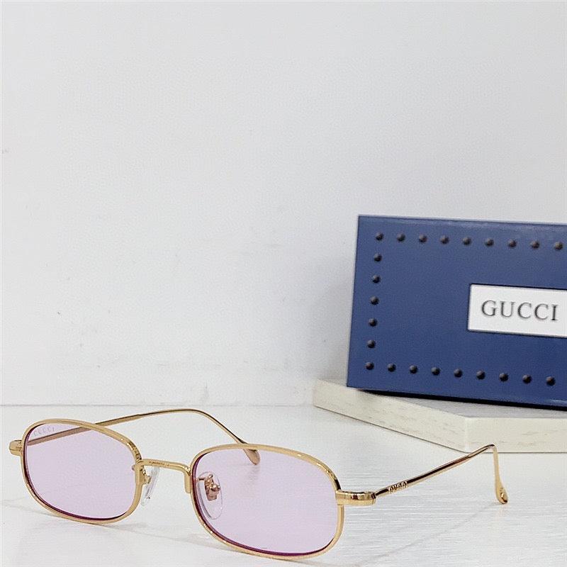 GUCCI Rectangular Frame 2024 in metal frame New Season GG1648S Sunglasses ✨ - buyonlinebehappy