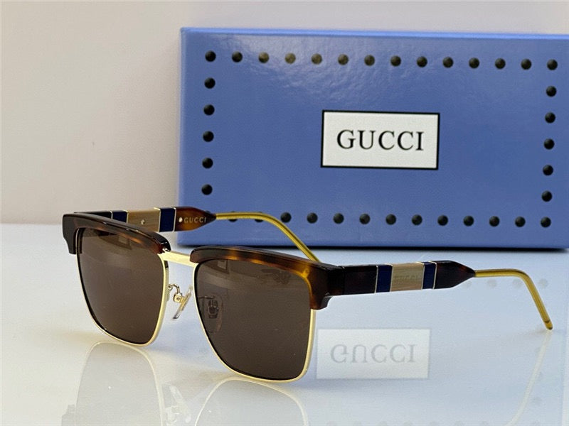 GUCCI Rectangular Unisex GG 0605O Sunglasses  ✨ - buyonlinebehappy