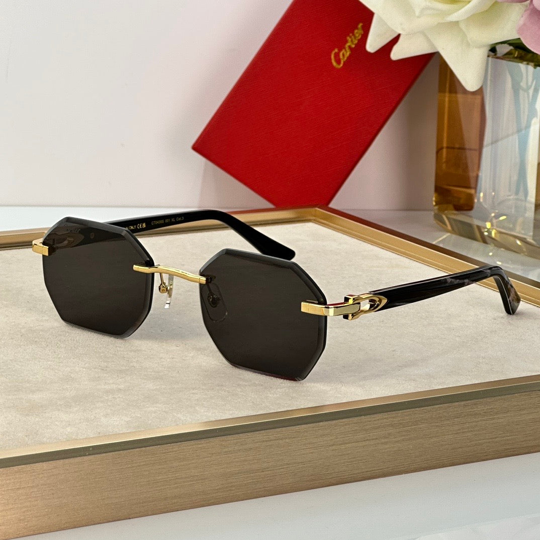 Cartier CT0439S Unisex Sunglasses  $3495 ✨ - buyonlinebehappy