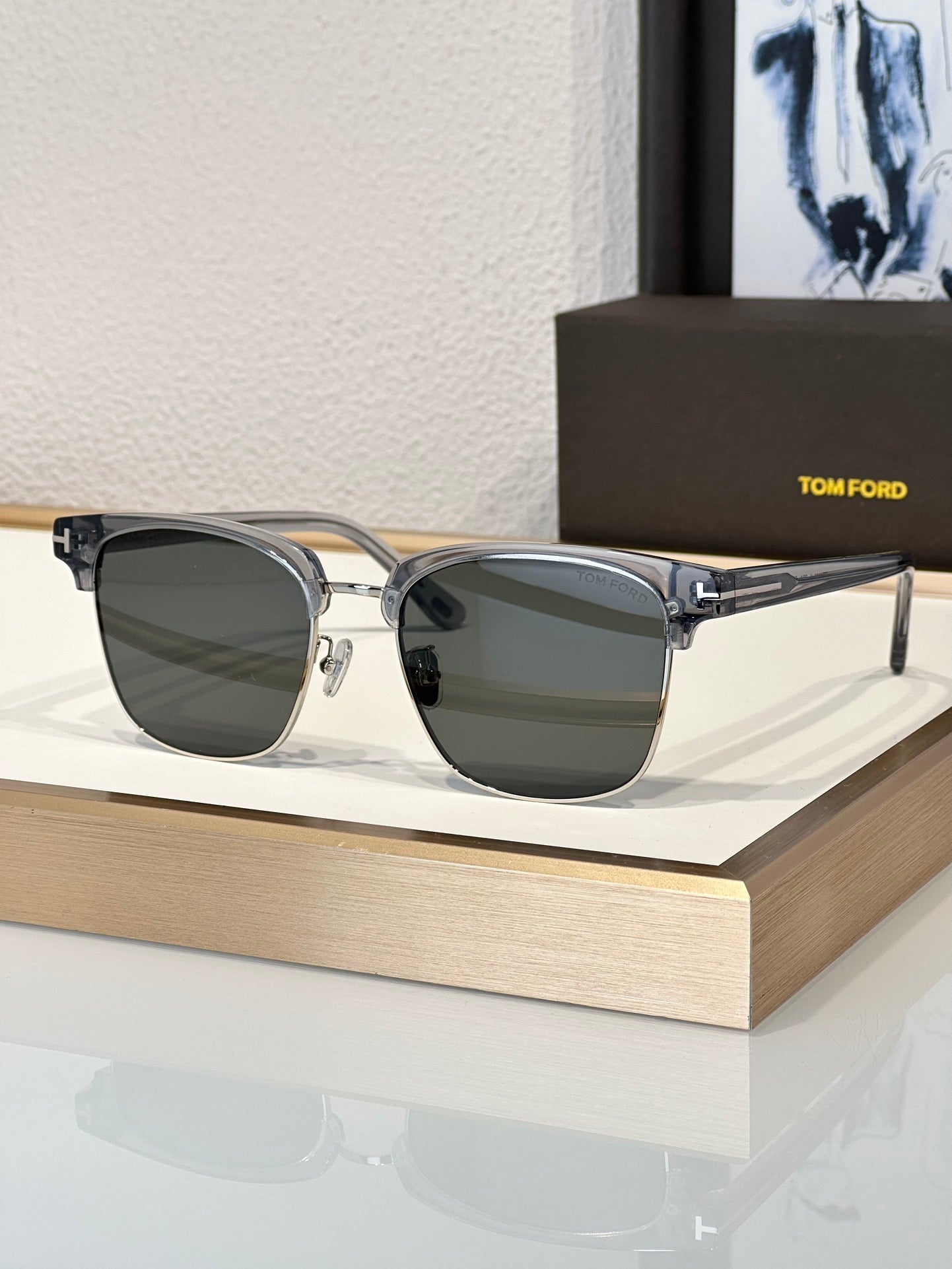 Tom Ford TF1139 POLARIZED RIVER Sunglasses 🔱 - buyonlinebehappy