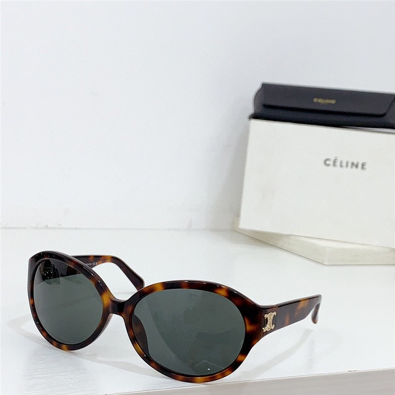 Celine TRIOMPHE CL 40194U 01A Oval Women's Sunglasses✨ - buyonlinebehappy