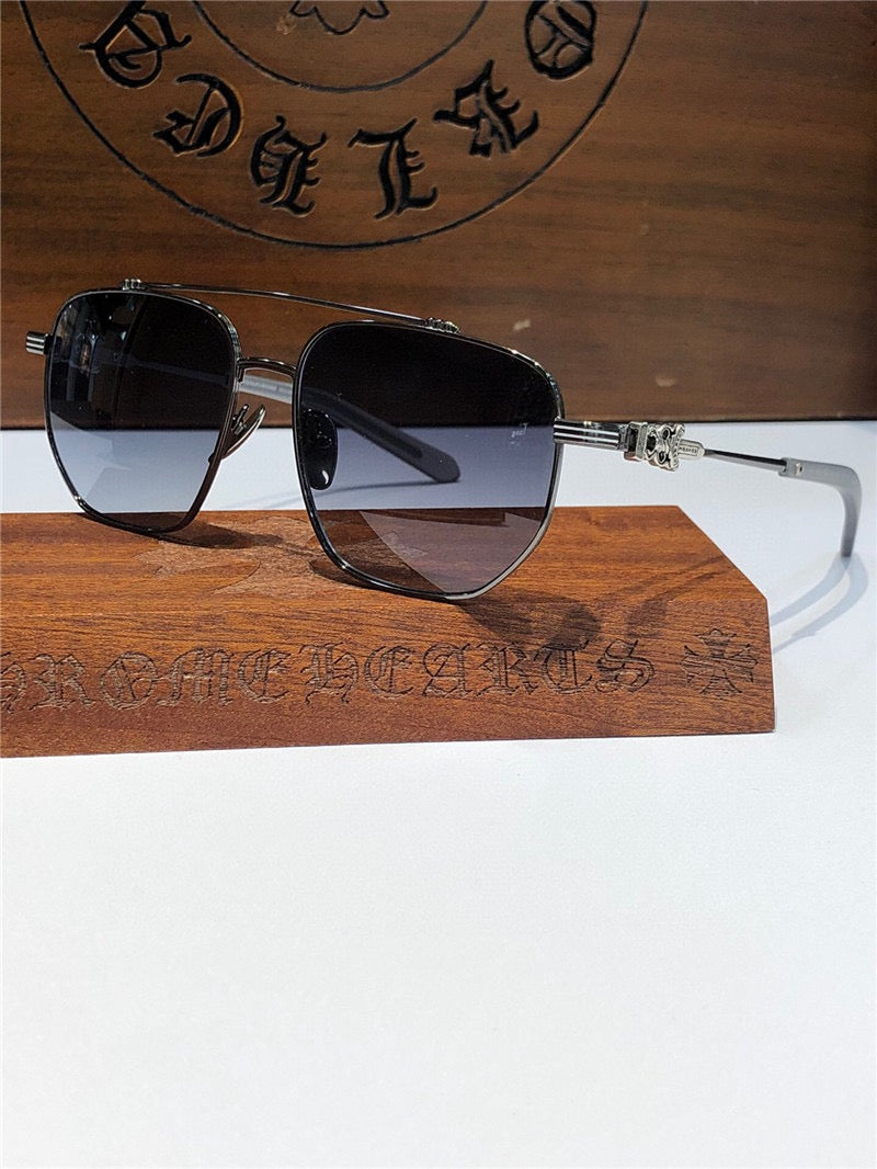 Chrome Hearts 8005 ZEISS lenses UNISEX Sunglasses 4-Colors ⚜️ - buyonlinebehappy