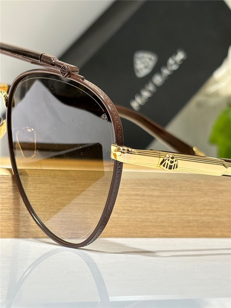 Maybach – The Hawk  62mm Men's Sunglasses 👑 - buyonlinebehappy