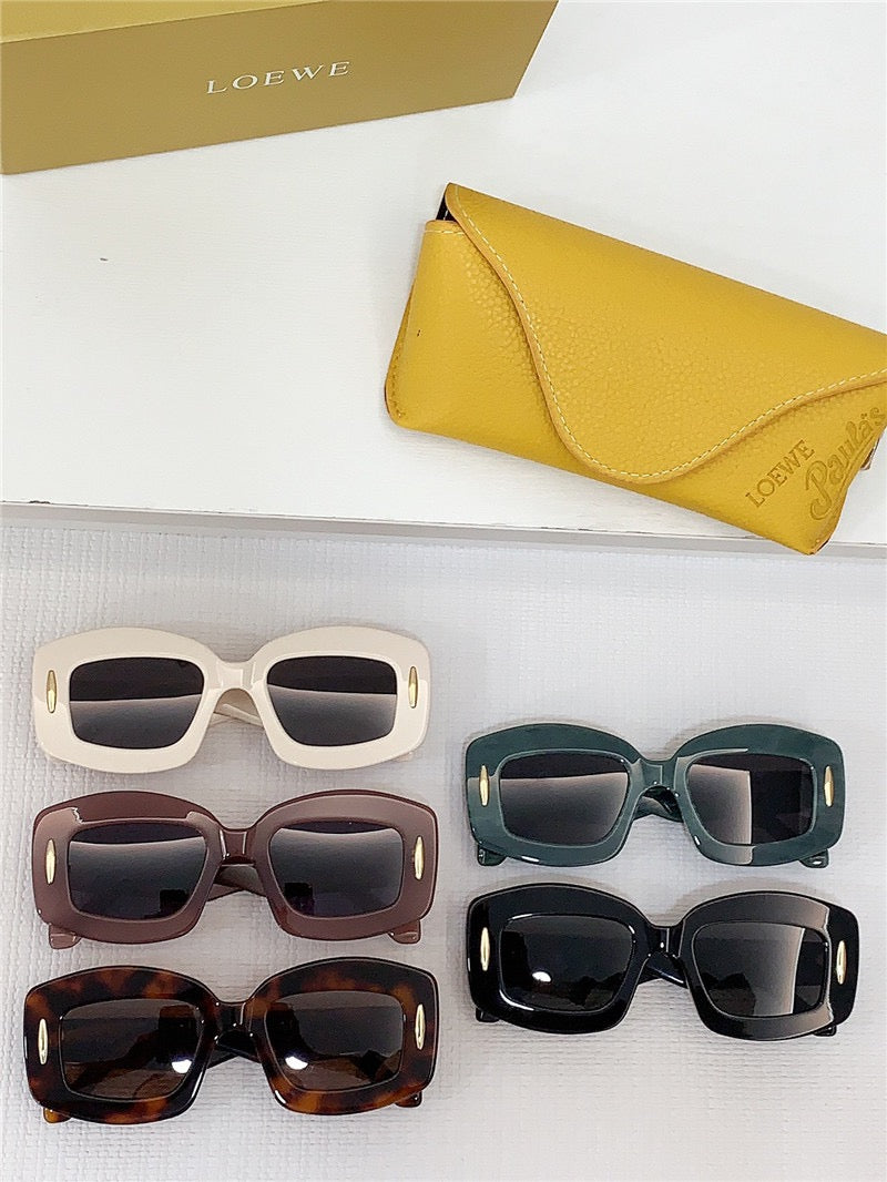 LOEWE Retro Screen Women's Acetate Sunglasses 40114I - 10 colors ✨ - buyonlinebehappy