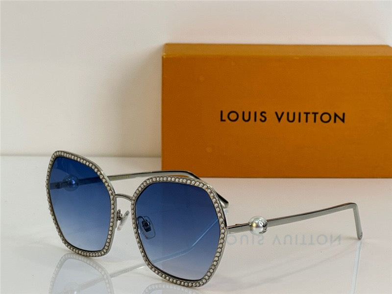 Louis Vuitton LV Signature Z2016U LV Pearl Round Sunglasses 