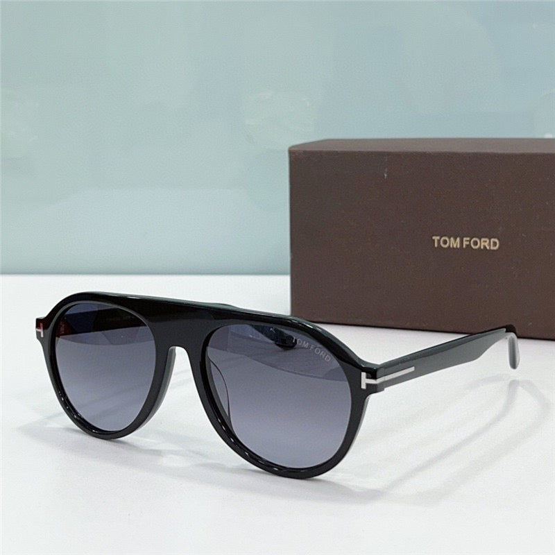 TOM FORD Pilot Horn TF1047 Private Collection Sunglasses $1100 ✨ - buyonlinebehappy