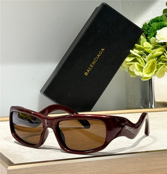 BALENCIAGA BB 0320S Hamptons Injected acetate Sunglasses 👽 - buyonlinebehappy