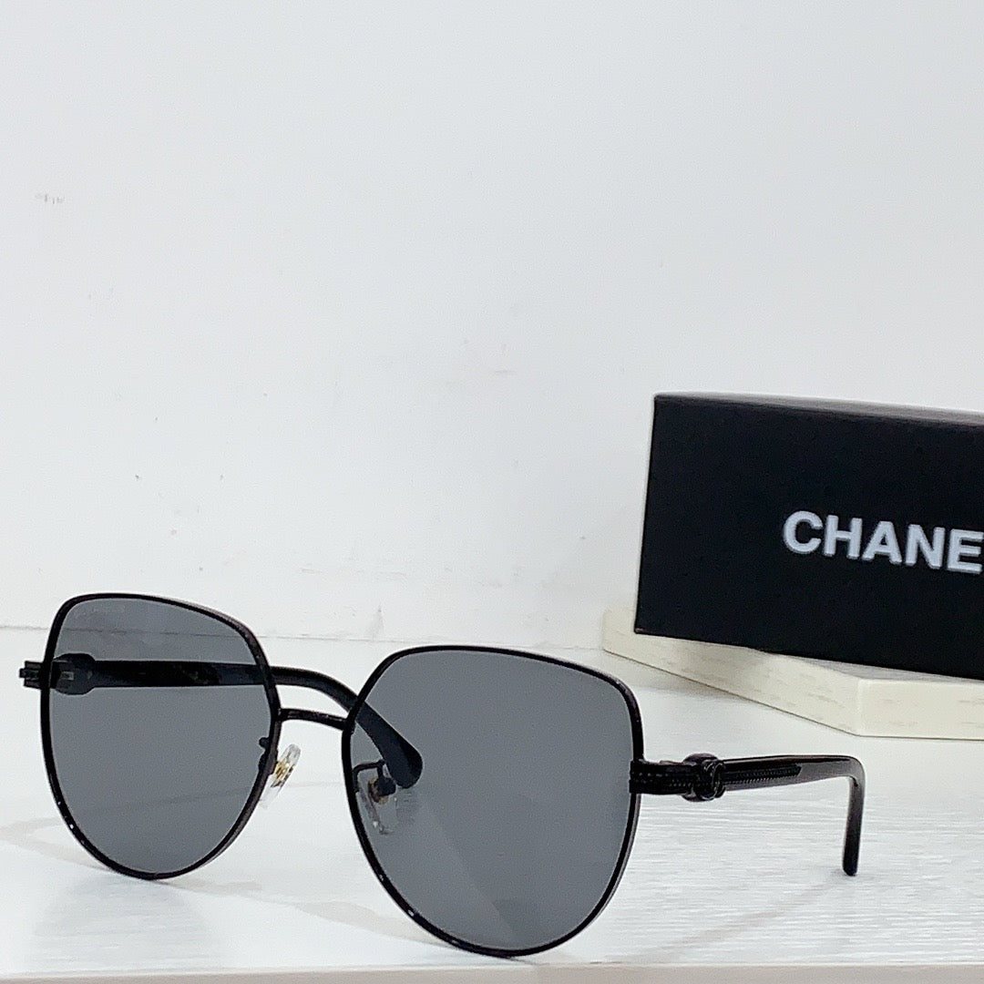 Chanel 2213 Women's Oversize Metal Frame Sunglasses ✨ - buyonlinebehappy