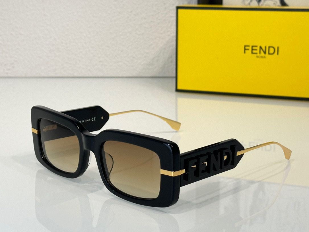 Fendi Women's Acetate Square 7 Colors Fe40133I Sunglasses✨ - buyonlinebehappy