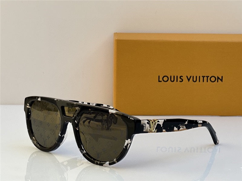 Louis Vuitton Z2061W LV Sleek Round Sunglasses ✨ - buyonlinebehappy