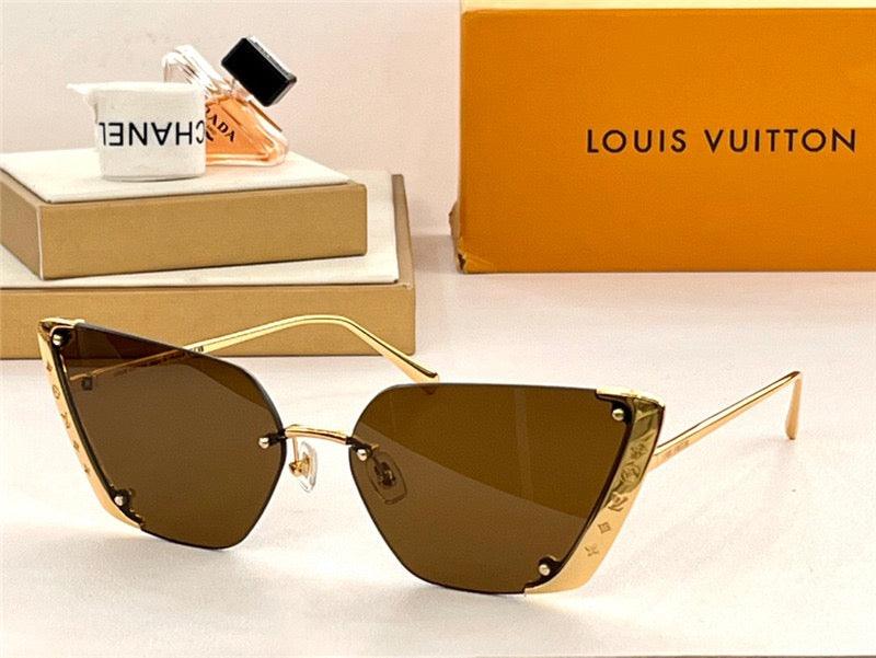 Louis Vuitton Z1993U LV Moon Metal Cat Eye Women's Sunglasses ✨ - buyonlinebehappy