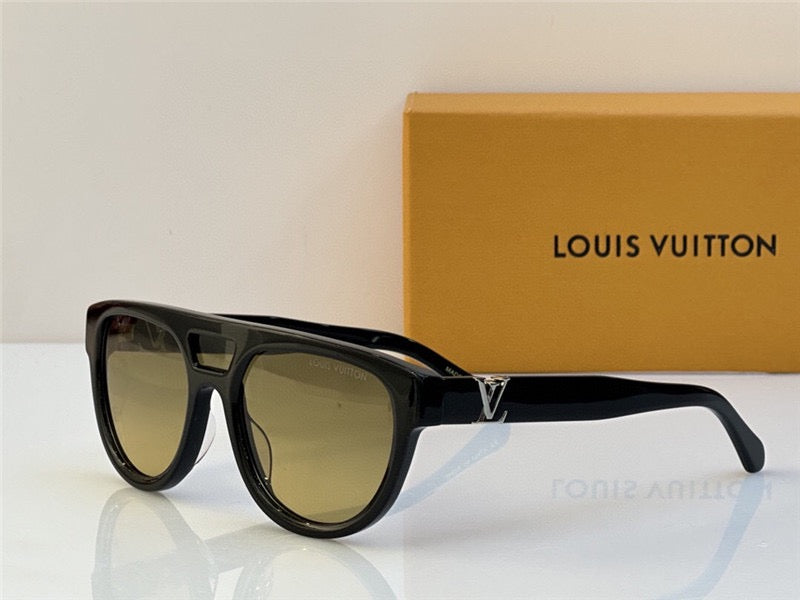 Louis Vuitton Z2061W LV Sleek Round Sunglasses ✨ - buyonlinebehappy