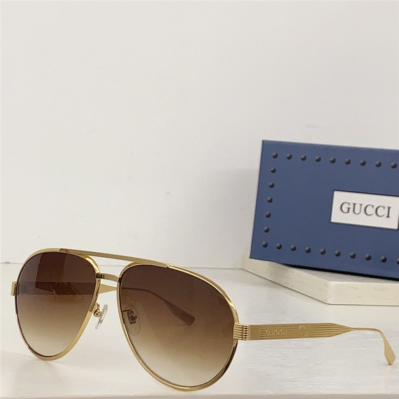 New Season Gucci 1513S Eyewear navigator-frame Sunglasses  ✨ - buyonlinebehappy