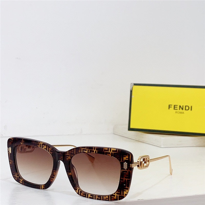 FENDI Roma FD40211 Sunglasses shape Women's✨ - buyonlinebehappy