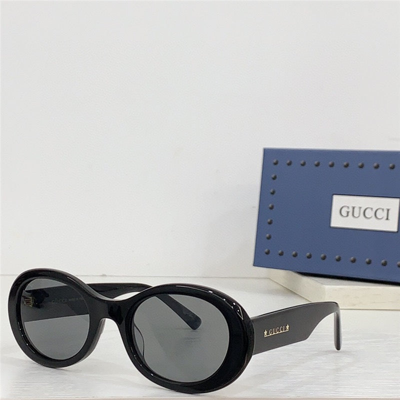 Gucci Oval Round Frame GG1587S Women's Sunglasses ✨ - buyonlinebehappy