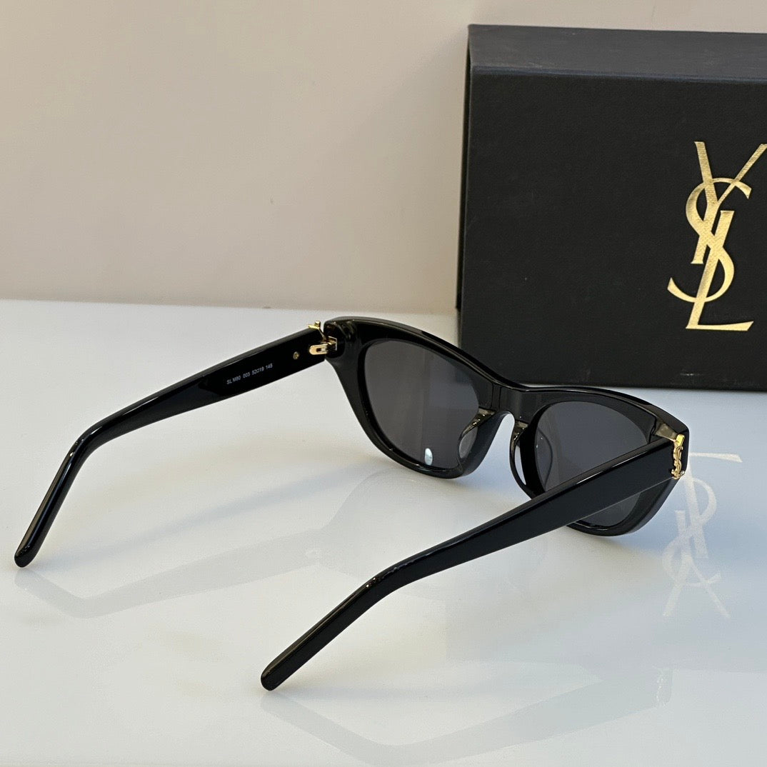 YSL  Saint Laurent Women's Cat Eye Sunglasses SL M80🖤 - buyonlinebehappy