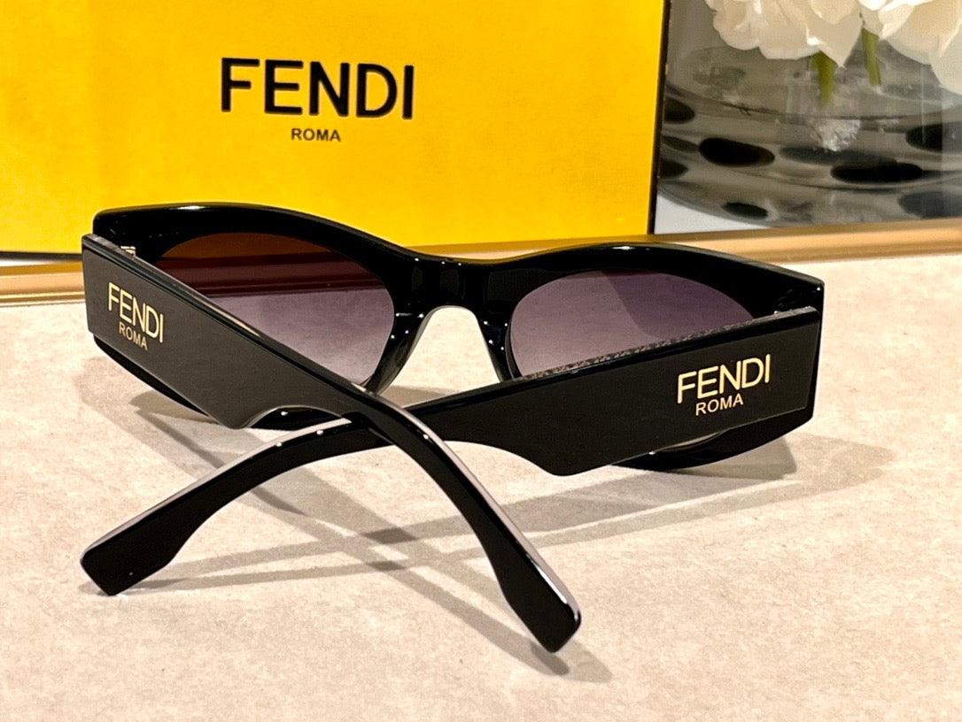 2024 FENDI Roma FE40125 Sunglasses shape Women's✨ - buyonlinebehappy