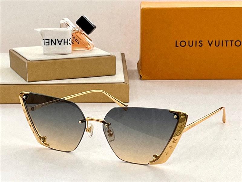 Louis Vuitton Z1993U LV Moon Metal Cat Eye Women's Sunglasses ✨ - buyonlinebehappy